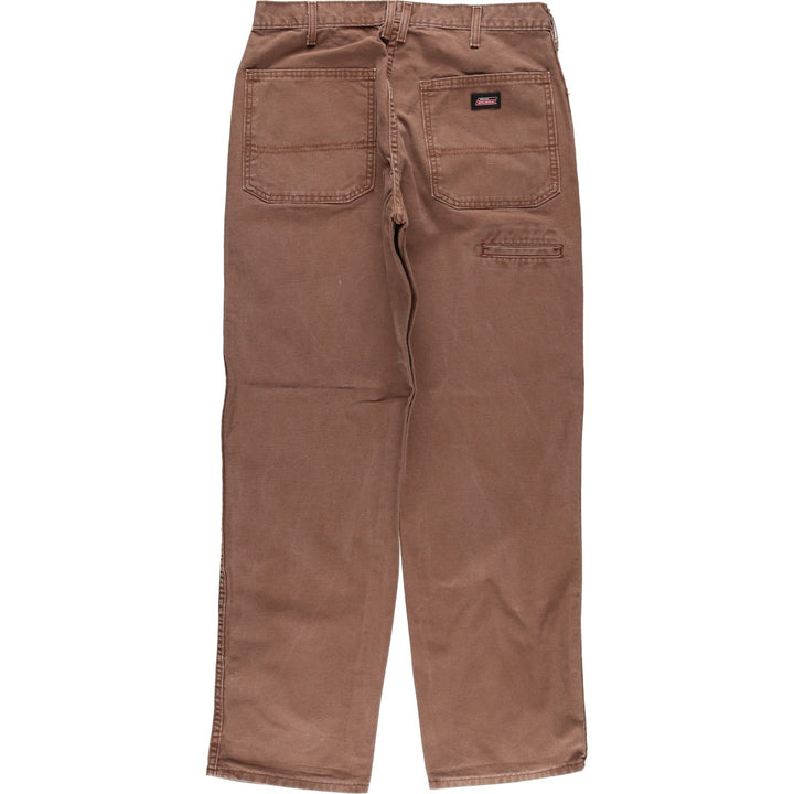 Dickies Duck Work Pants, Men's, Size W33 cotton brown type Vintage Second Hand