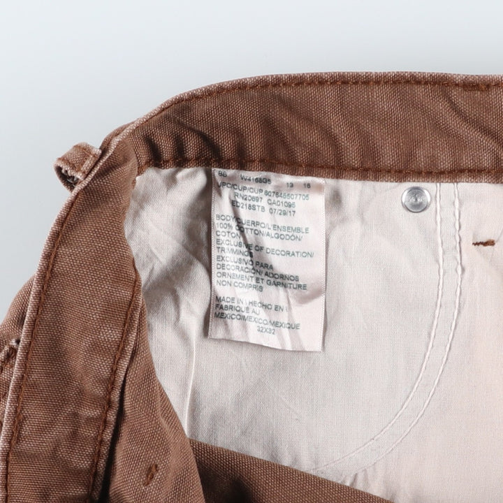 Dickies Duck Work Pants, Men's, Size W33 cotton brown type Vintage Second Hand