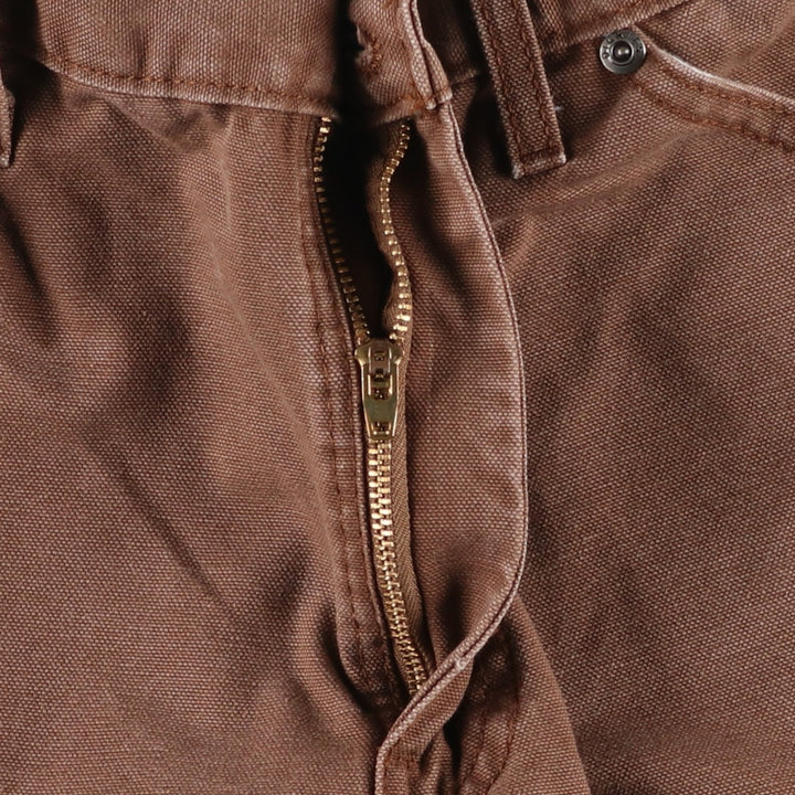 Dickies Duck Work Pants, Men's, Size W33 cotton brown type Vintage Second Hand