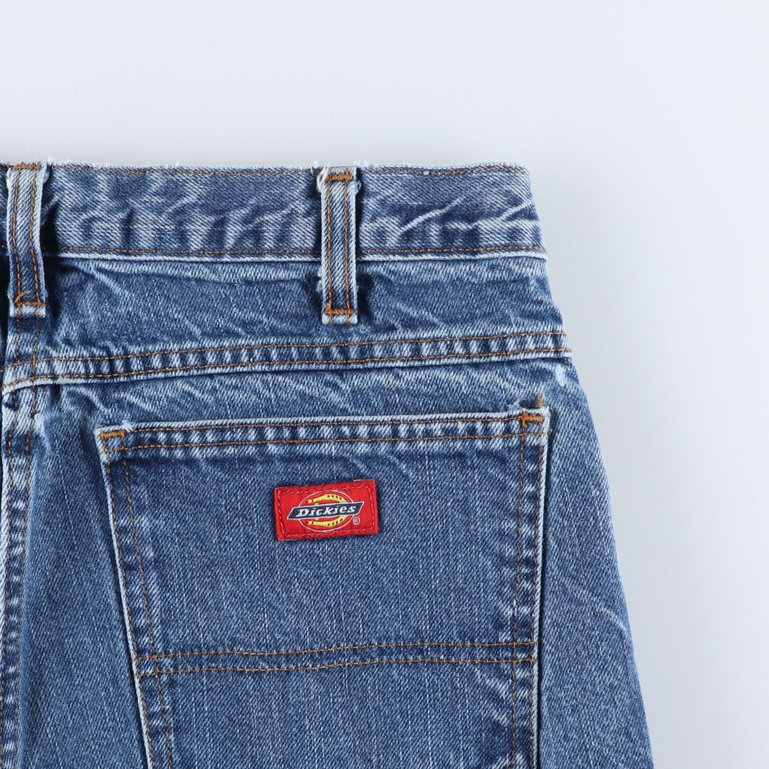Dickies Straight Denim Pants for Men, W32 equivalent cotton blue type Vintage Second Hand
