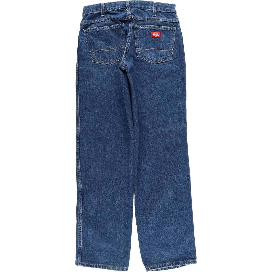 Dickies Straight Denim Pants for Men, W31 equivalent cotton blue type Vintage Second Hand