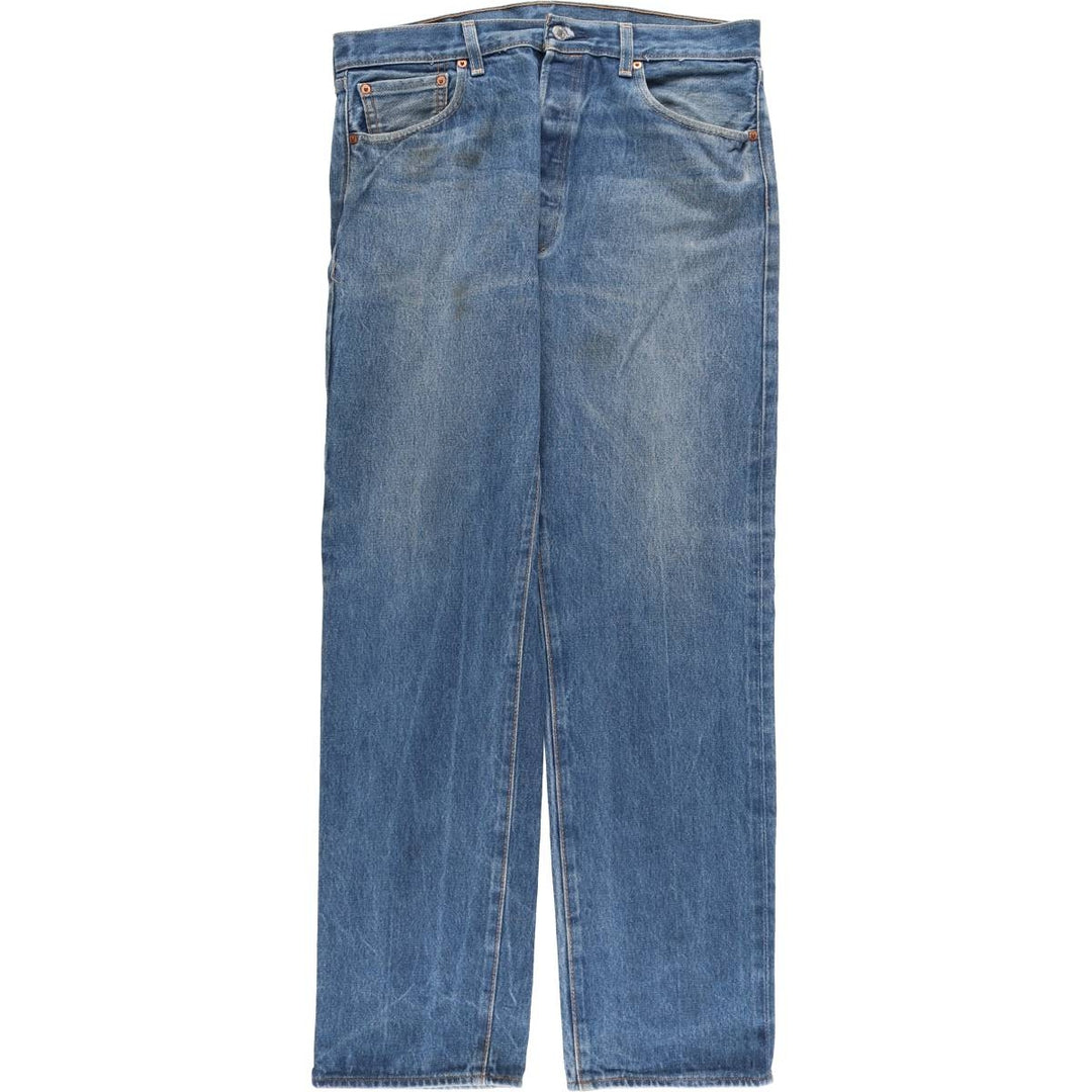 Levi's 501 straight denim pants for men, size W36 cotton blue type Vintage Second Hand
