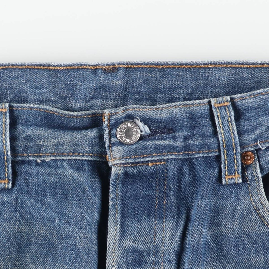 Levi's 501 straight denim pants for men, size W36 cotton blue type Vintage Second Hand