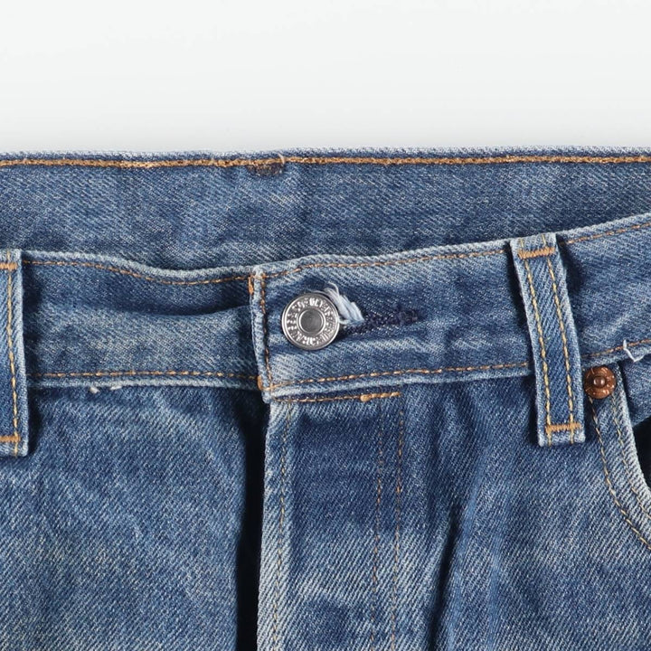 Levi's 501 straight denim pants for men, size W36 cotton blue type Vintage Second Hand