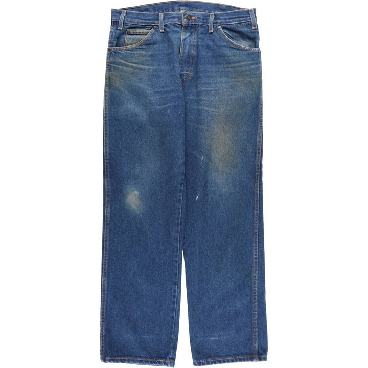 Dickies Regular Fit Straight Denim Pants, Men's, Size W33 cotton blue type Vintage Second Hand