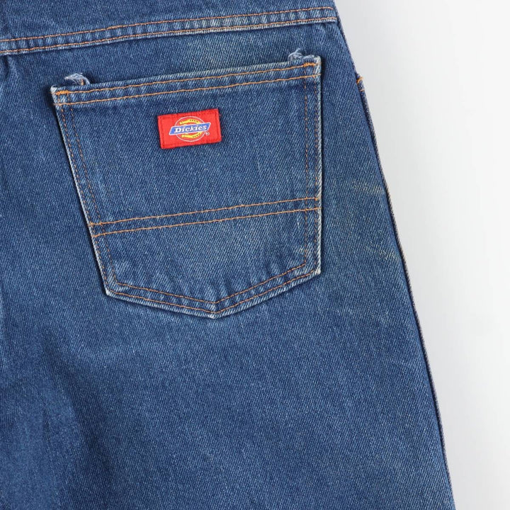 Dickies Regular Fit Straight Denim Pants, Men's, Size W33 cotton blue type Vintage Second Hand