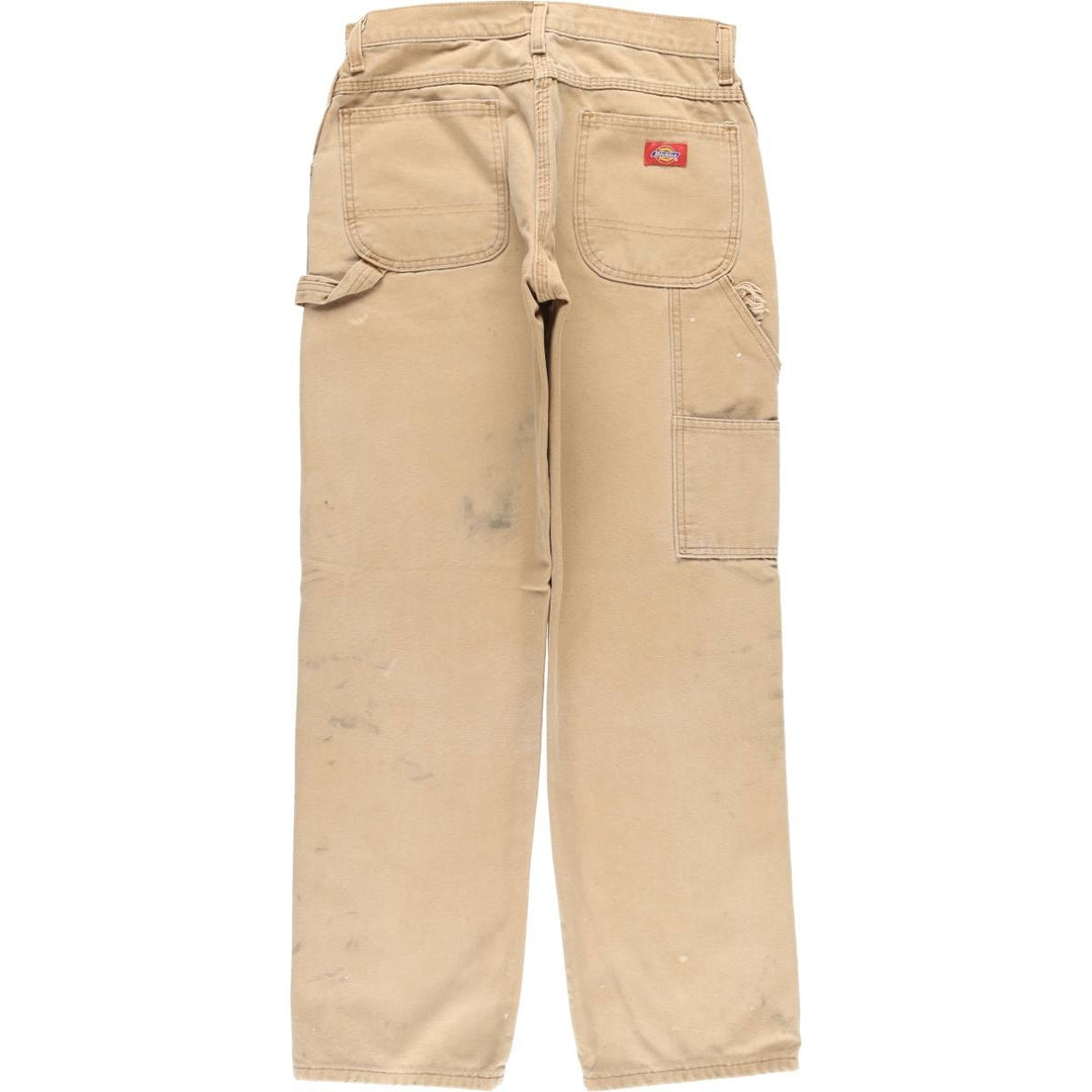 Dickies Painted Duck Painter Pants, Men's, Size W30 cotton beige type brown Vintage Second Hand