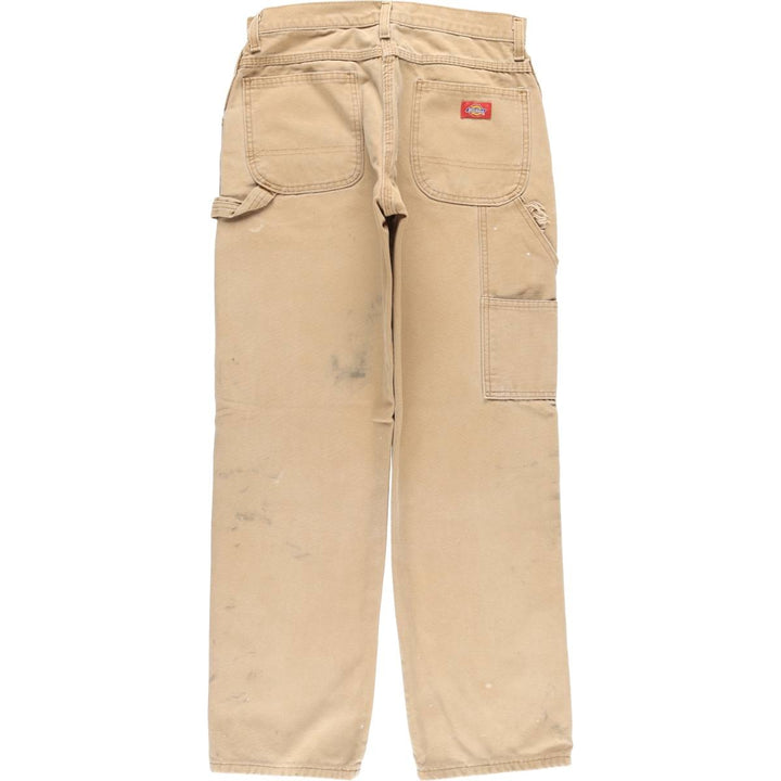 Dickies Painted Duck Painter Pants, Men's, Size W30 cotton beige type brown Vintage Second Hand