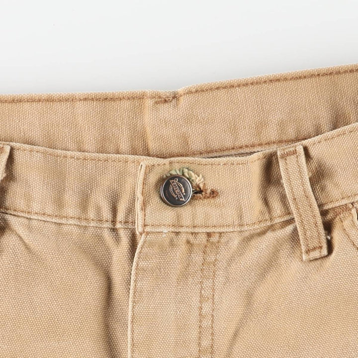 Dickies Painted Duck Painter Pants, Men's, Size W30 cotton beige type brown Vintage Second Hand