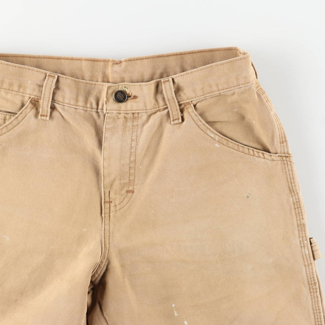 Dickies Painted Duck Painter Pants, Men's, Size W30 cotton beige type brown Vintage Second Hand