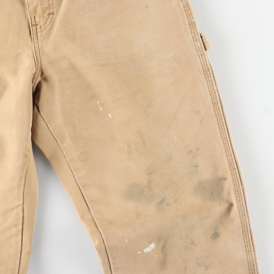 Dickies Painted Duck Painter Pants, Men's, Size W30 cotton beige type brown Vintage Second Hand