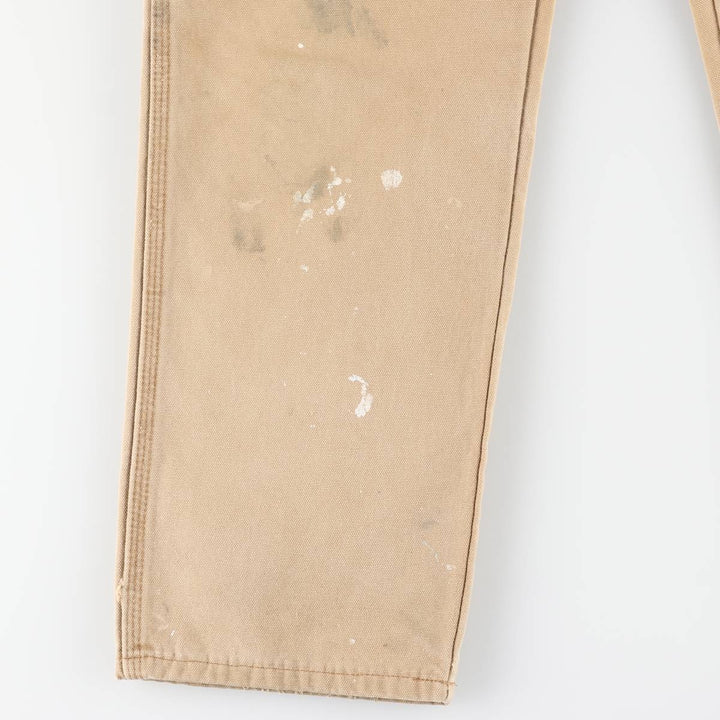 Dickies Painted Duck Painter Pants, Men's, Size W30 cotton beige type brown Vintage Second Hand