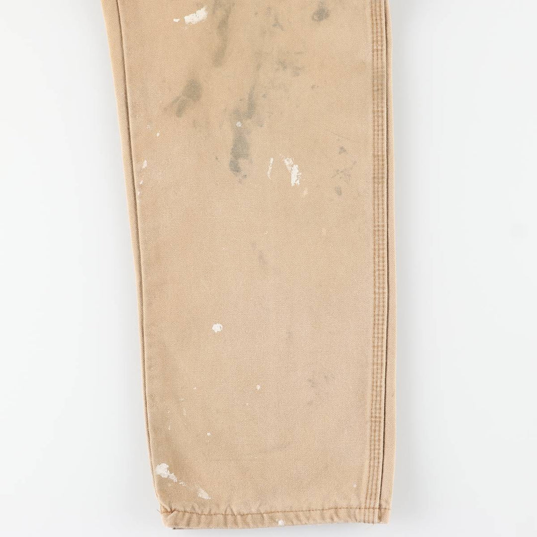 Dickies Painted Duck Painter Pants, Men's, Size W30 cotton beige type brown Vintage Second Hand
