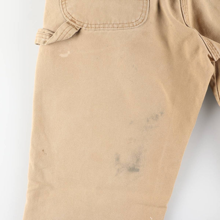 Dickies Painted Duck Painter Pants, Men's, Size W30 cotton beige type brown Vintage Second Hand