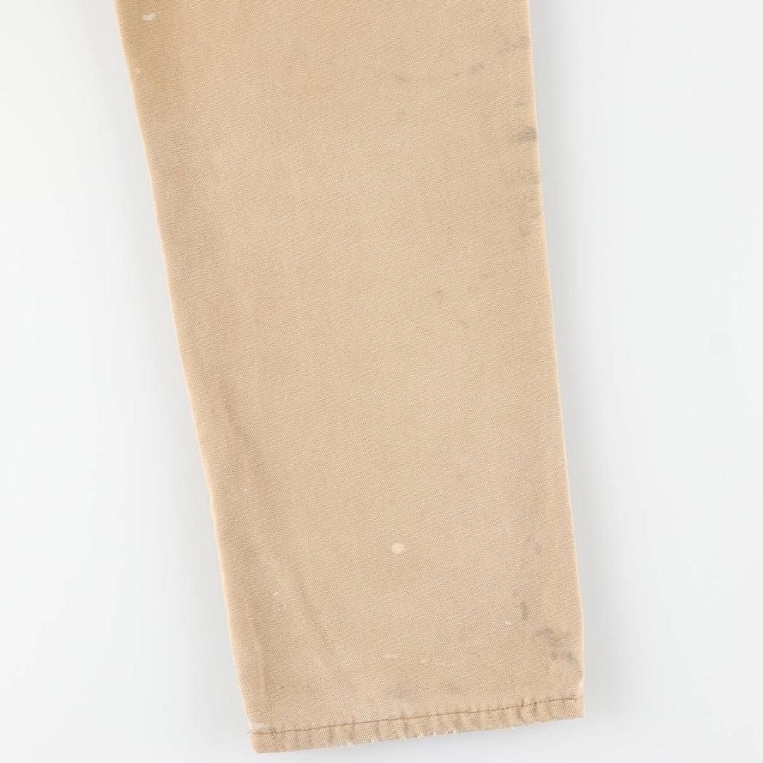 Dickies Painted Duck Painter Pants, Men's, Size W30 cotton beige type brown Vintage Second Hand