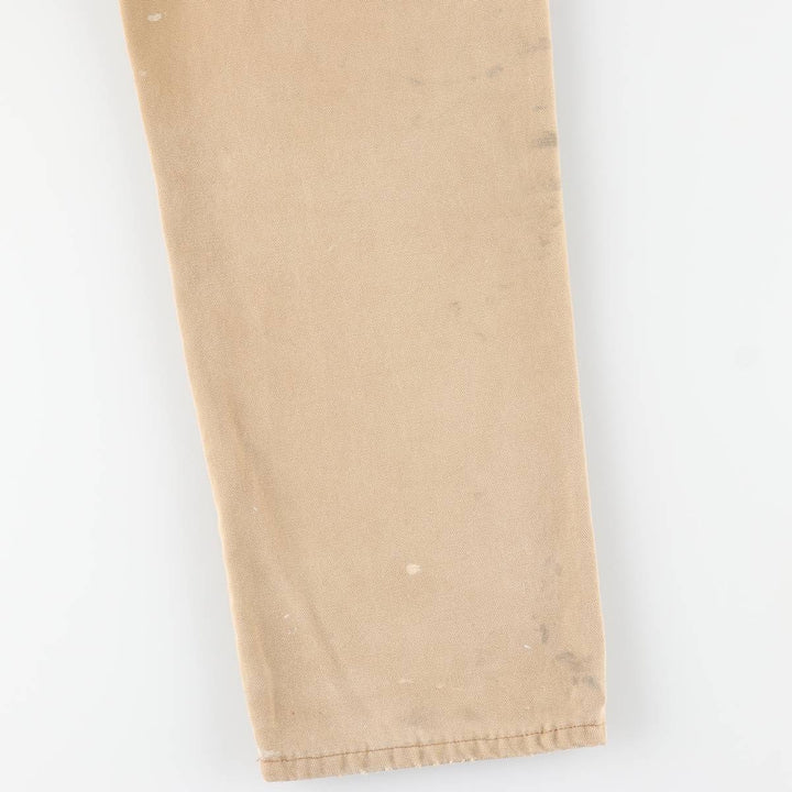 Dickies Painted Duck Painter Pants, Men's, Size W30 cotton beige type brown Vintage Second Hand