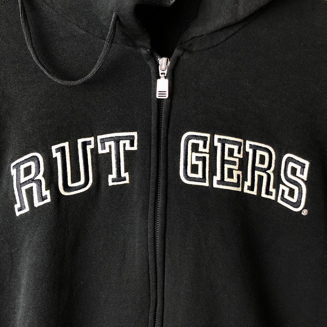 Vintage 90'S Russell Athletic full-zip sweatshirt, size XL, men's cotton black type Vintage Second Hand
