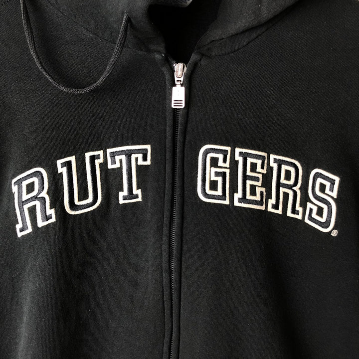 Vintage 90'S Russell Athletic full-zip sweatshirt, size XL, men's cotton black type Vintage Second Hand