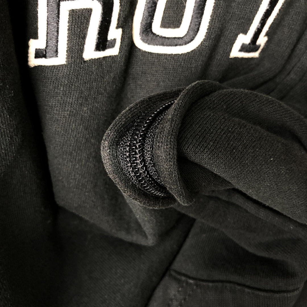Vintage 90'S Russell Athletic full-zip sweatshirt, size XL, men's cotton black type Vintage Second Hand