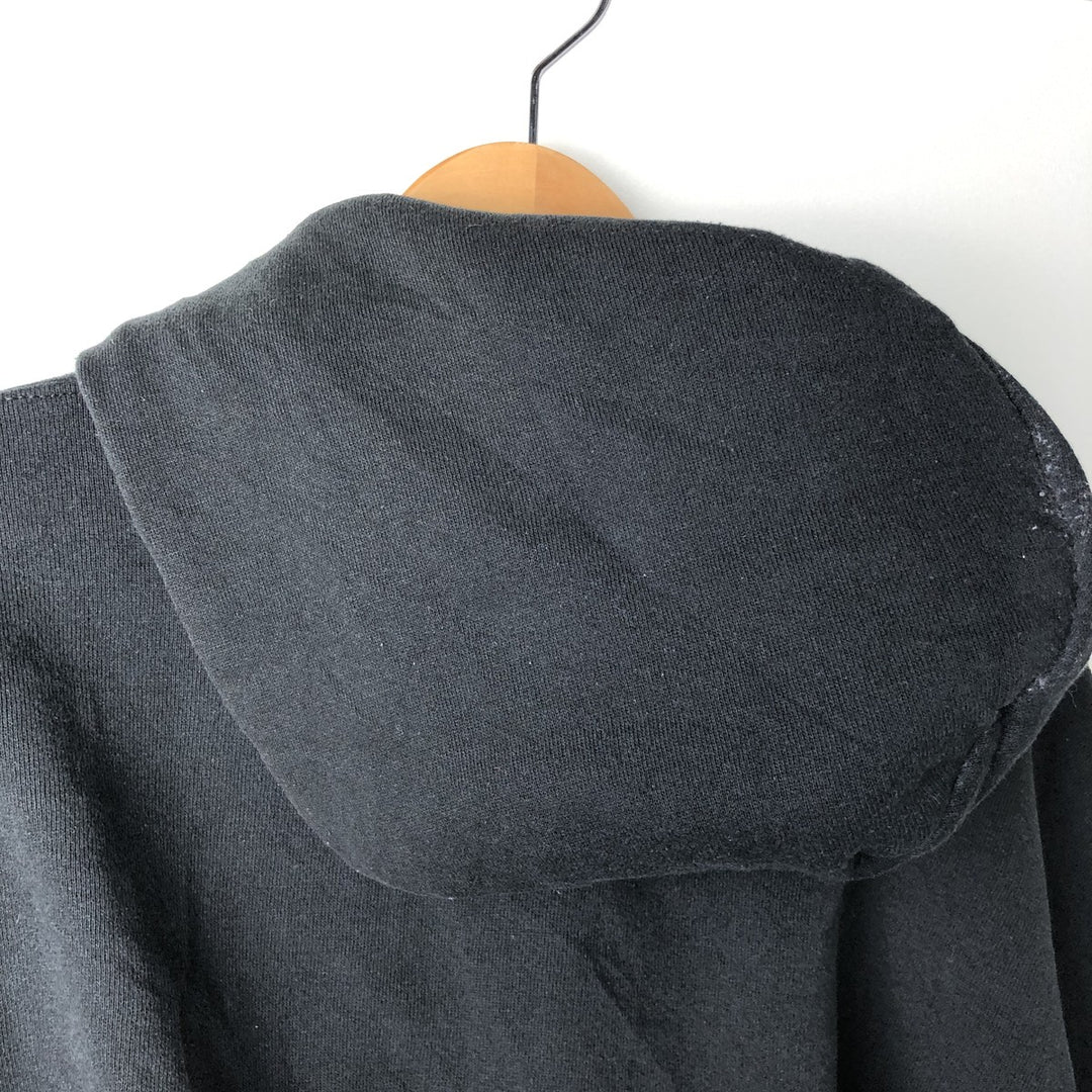 Vintage 90'S Russell Athletic full-zip sweatshirt, size XL, men's cotton black type Vintage Second Hand