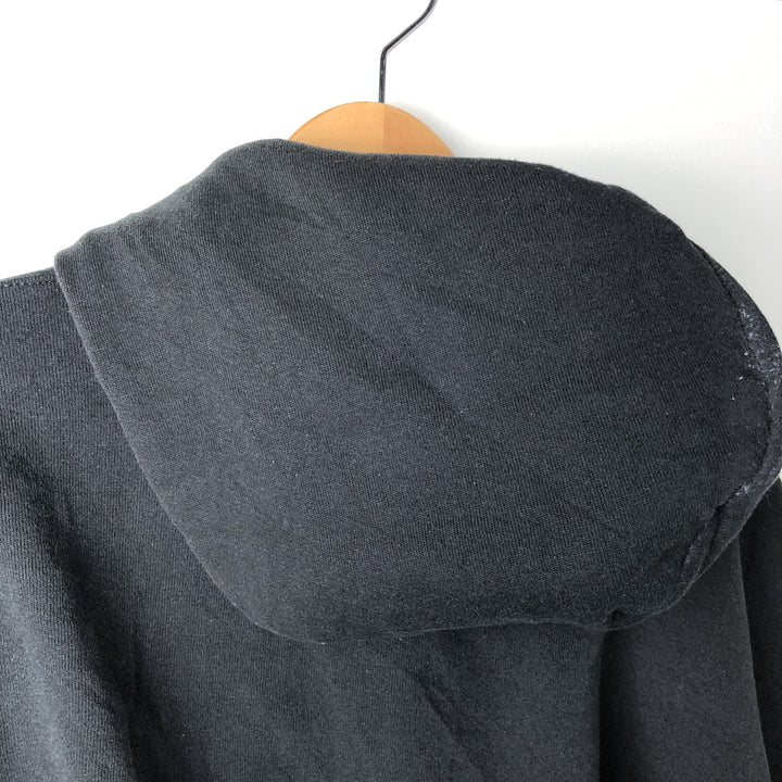 Vintage 90'S Russell Athletic full-zip sweatshirt, size XL, men's cotton black type Vintage Second Hand