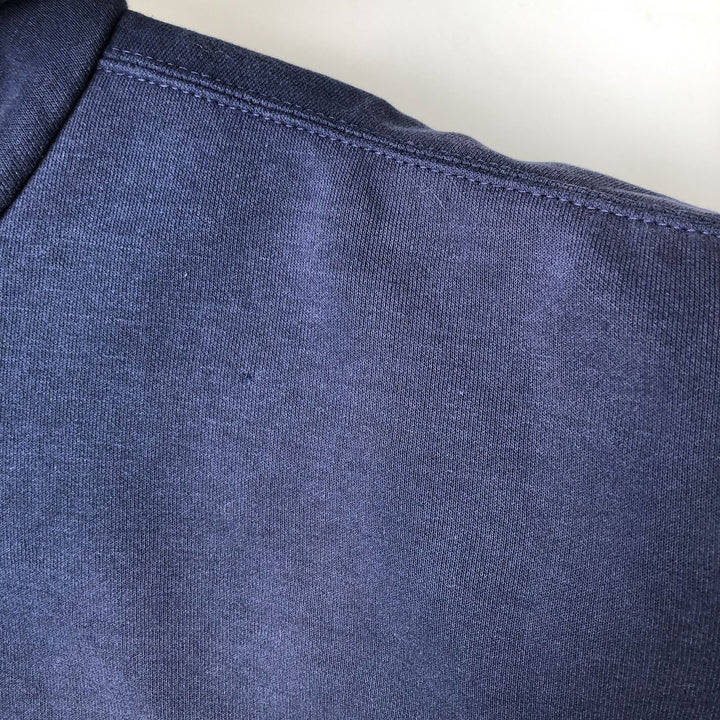 Carhartt Sweat Full Zip Hoodie Men's XXL cotton navy blue type Vintage Second Hand