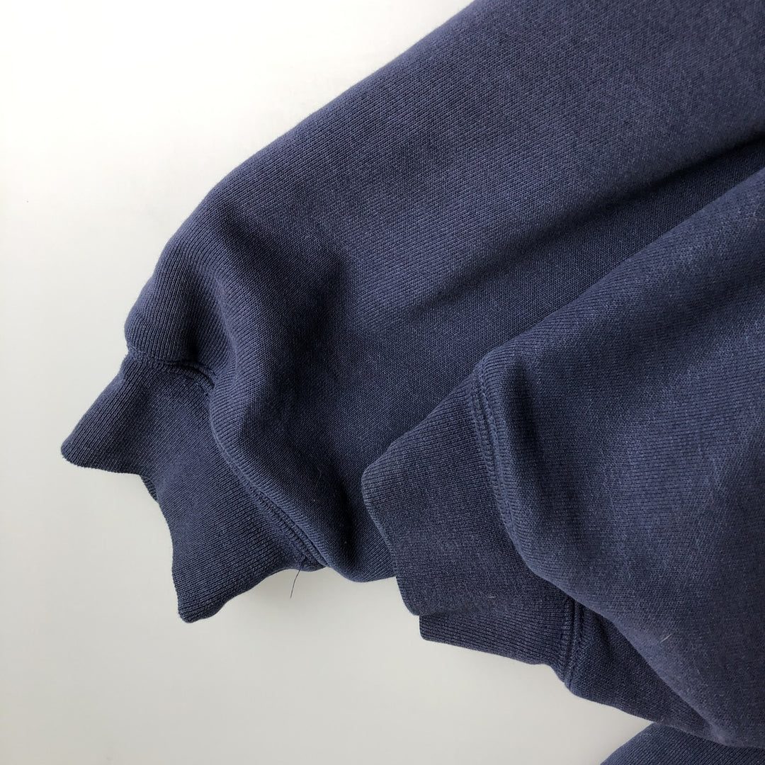 Carhartt Sweat Full Zip Hoodie Men's XXL cotton navy blue type Vintage Second Hand
