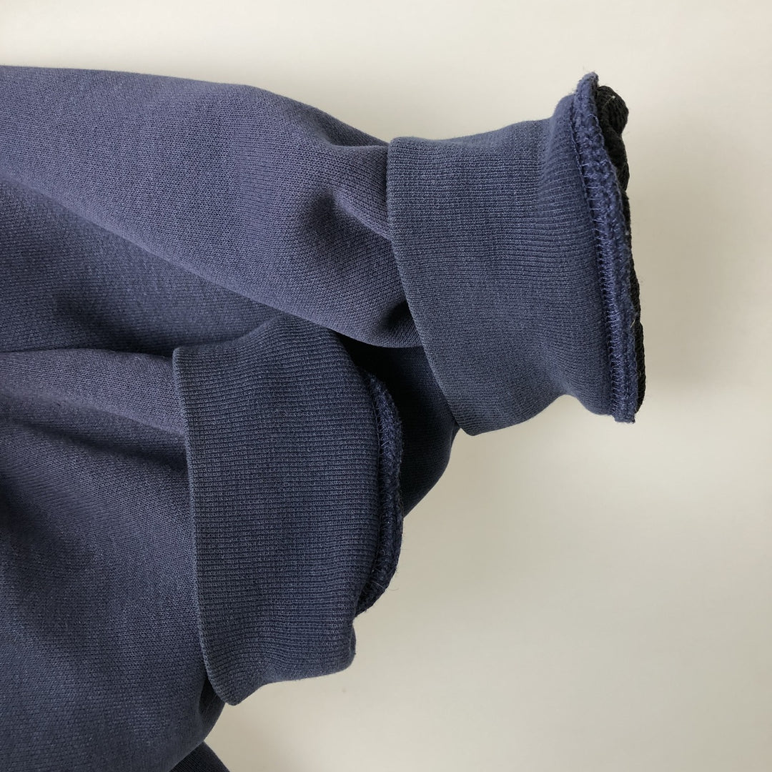 Carhartt Sweat Full Zip Hoodie Men's XXL cotton navy blue type Vintage Second Hand