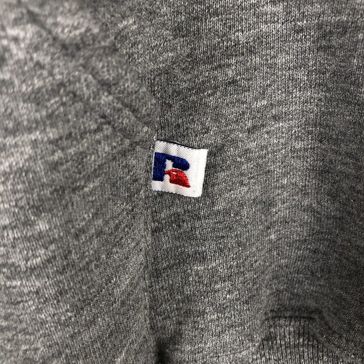 90s-00'S Russell ATHLETIC full-zip sweatshirt hoodie, made in the USA, men's size L, vintage polyester gray type Vintage Second Hand