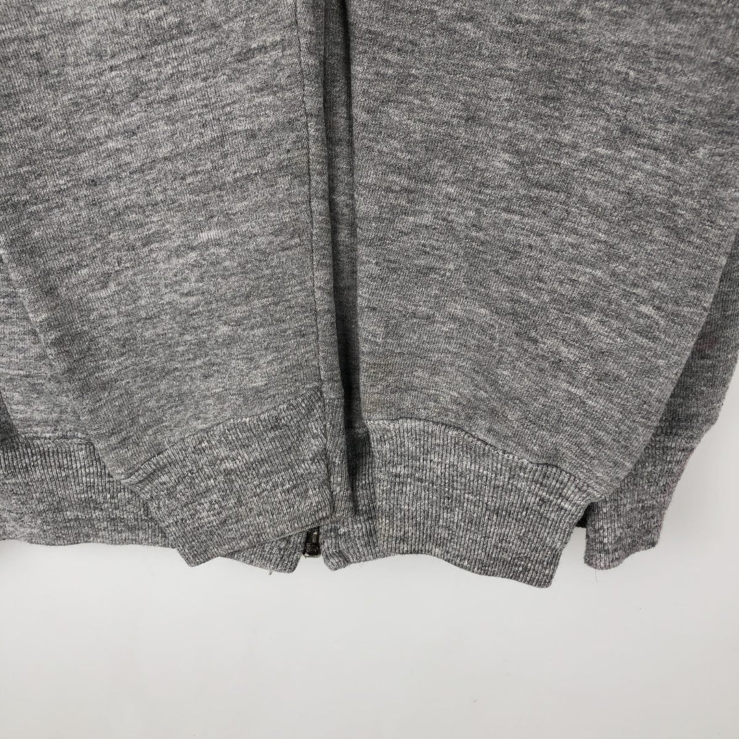 90s-00'S Russell ATHLETIC full-zip sweatshirt hoodie, made in the USA, men's size L, vintage polyester gray type Vintage Second Hand
