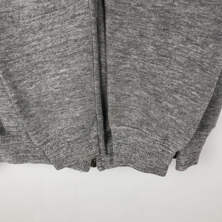 90s-00'S Russell ATHLETIC full-zip sweatshirt hoodie, made in the USA, men's size L, vintage polyester gray type Vintage Second Hand