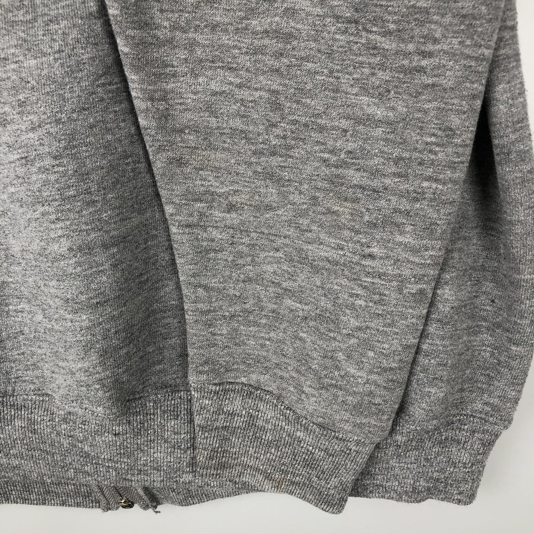 90s-00'S Russell ATHLETIC full-zip sweatshirt hoodie, made in the USA, men's size L, vintage polyester gray type Vintage Second Hand