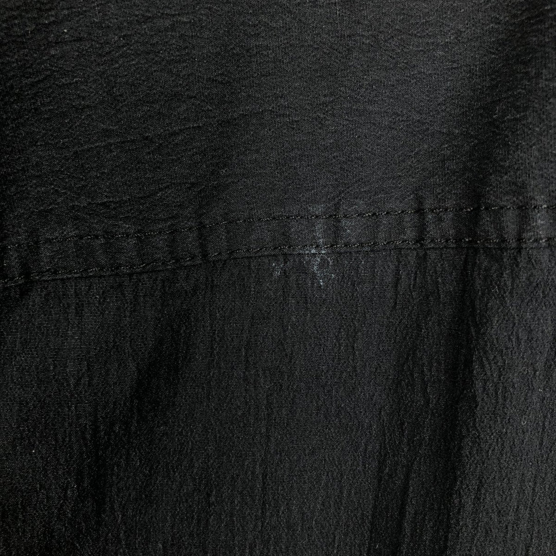 Harley-Davidson Hidden Button-Down Long Sleeve Work Shirt, Men's Size XL cotton black type Vintage Second Hand