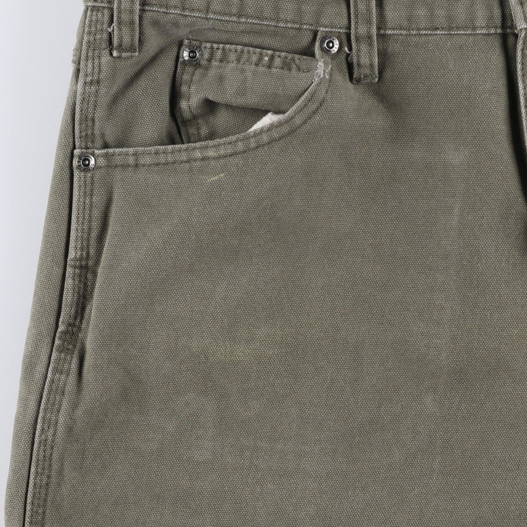 Dickies Duck Painter Pants Men's W36 cotton Khaki type Vintage Second Hand