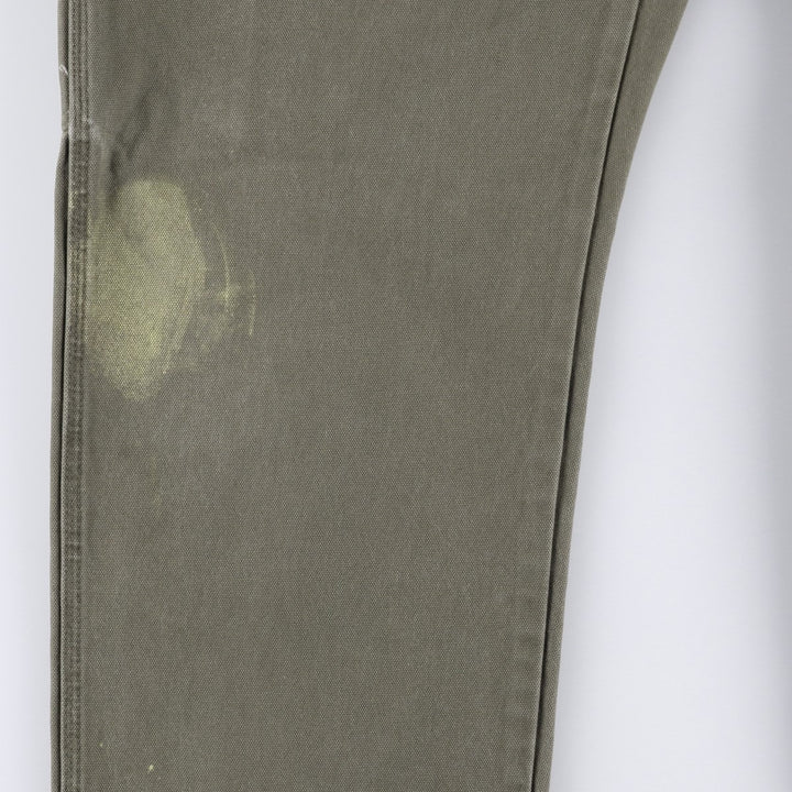 Dickies Duck Painter Pants Men's W36 cotton Khaki type Vintage Second Hand