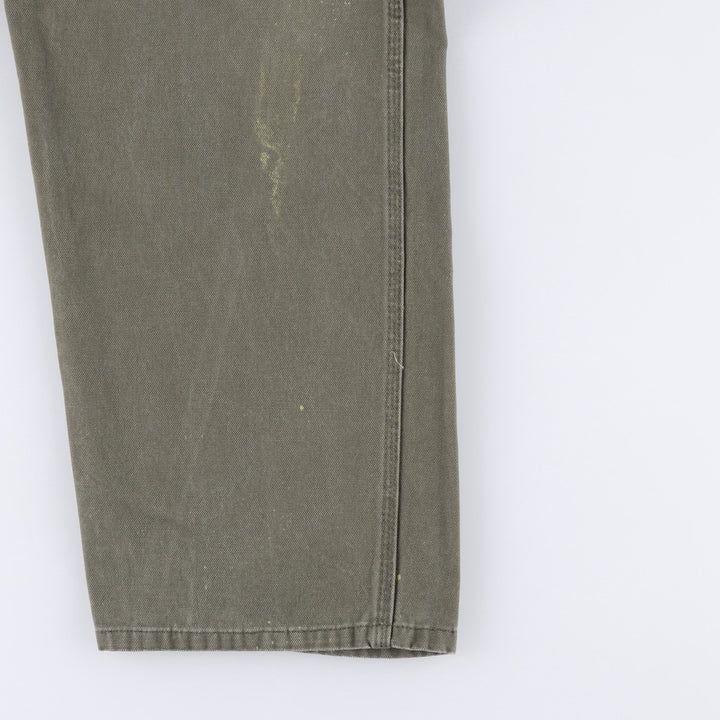 Dickies Duck Painter Pants Men's W36 cotton Khaki type Vintage Second Hand