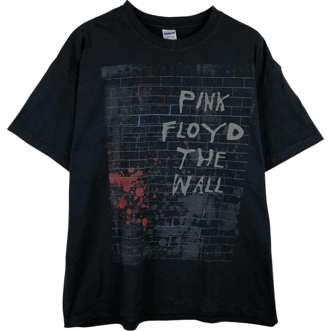 Gildan Pink Floyd Band T-Shirt, Men's Size XL cotton black type Vintage Second Hand
