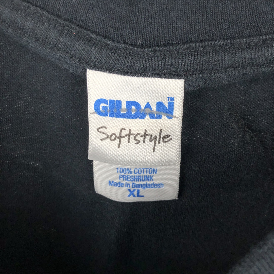 Gildan Pink Floyd Band T-Shirt, Men's Size XL cotton black type Vintage Second Hand