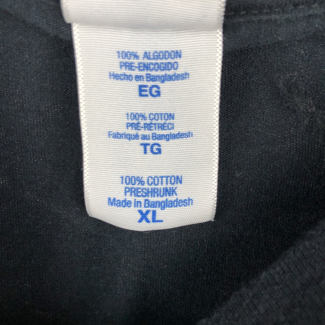 Gildan Pink Floyd Band T-Shirt, Men's Size XL cotton black type Vintage Second Hand