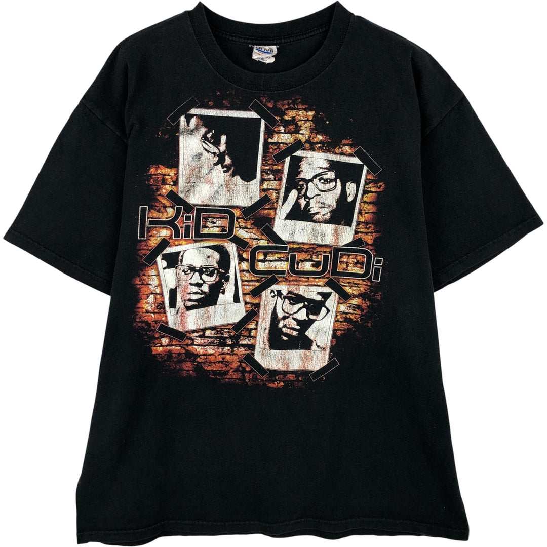 Anvil KID CUDI Band T-Shirt, Men's XL cotton black type Vintage Second Hand