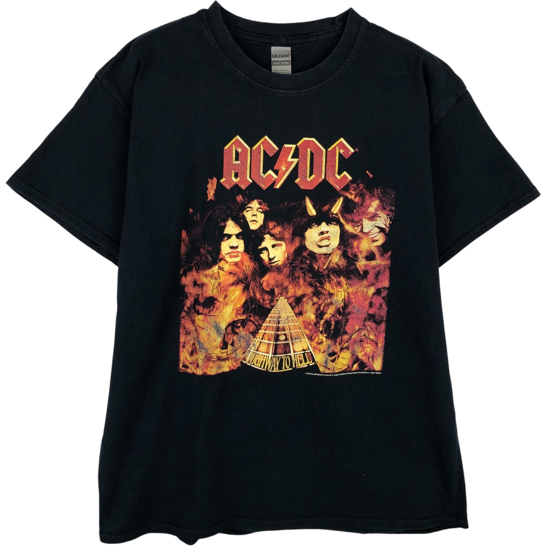 Gildan AC cotton black type Vintage Second Hand