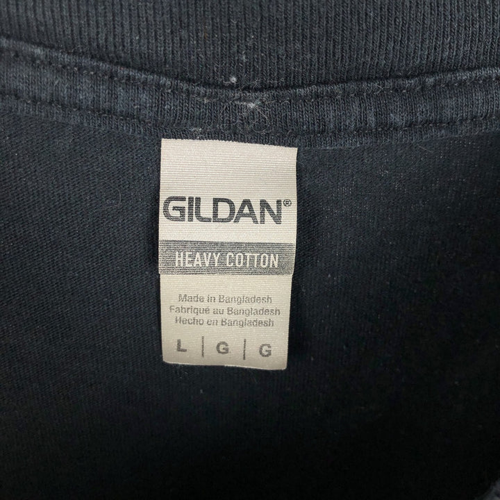 Gildan AC cotton black type Vintage Second Hand