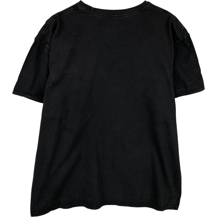 THE BEATLES Band T-shirt, Band T, Men's XL size cotton black type Vintage Second Hand