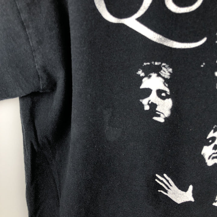 QUEEN Band T-shirt, Men's XL size unclear black type Vintage Second Hand