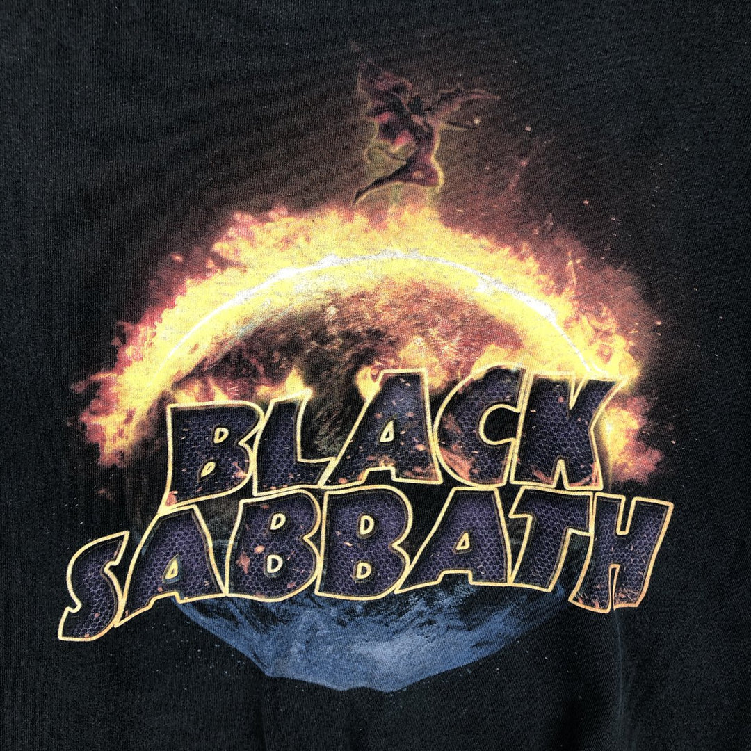Gildan Black Sabbath band T-shirt, men's size M cotton black type Vintage Second Hand