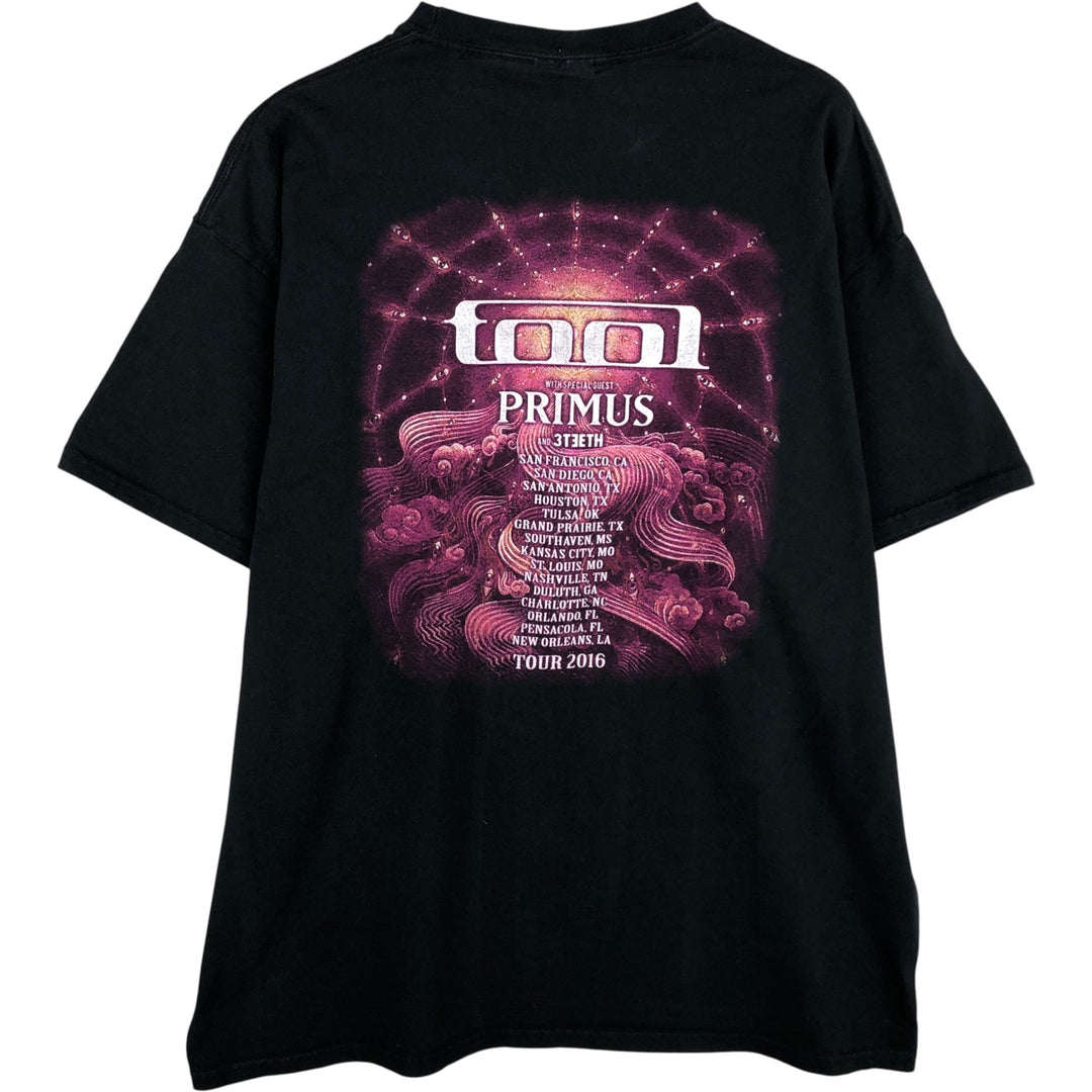 TOOL Band T-Shirt, Men's XL cotton black type Vintage Second Hand