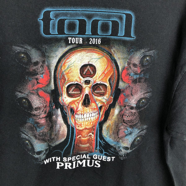 TOOL Band T-Shirt, Men's XL cotton black type Vintage Second Hand