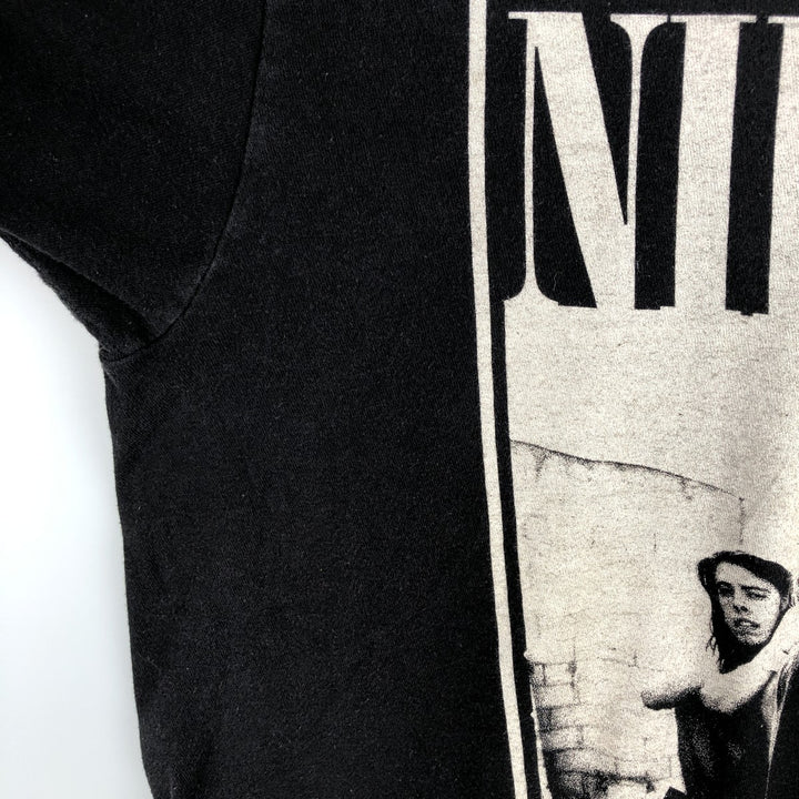 TULTEX NIRVANA Nirvana Band T-shirt, Men's M size cotton black type Vintage Second Hand