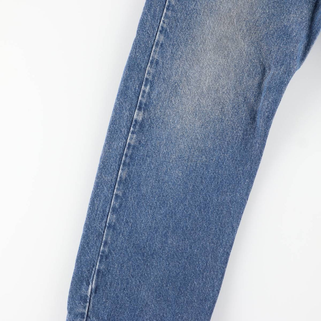 90'S Levi's 40505-0215 Regular Fit Straight Leg Tapered Denim Pants with Orange Tab, Men's Size 34 cotton blue type Vintage Second Hand