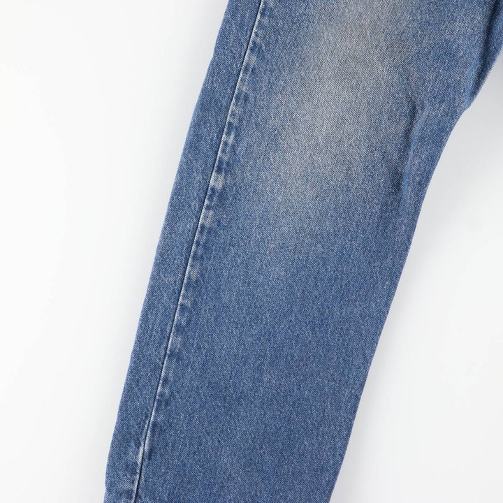 90'S Levi's 40505-0215 Regular Fit Straight Leg Tapered Denim Pants with Orange Tab, Men's Size 34 cotton blue type Vintage Second Hand